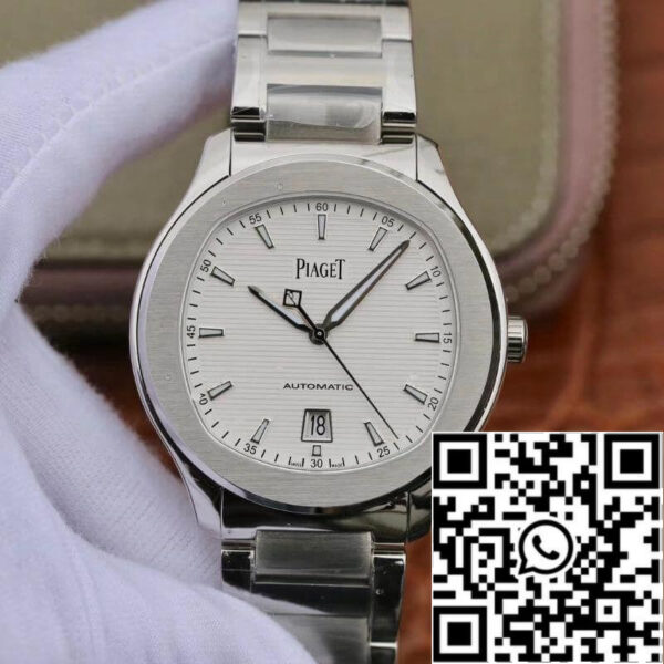 Piaget Polo’ S G0A41001 Stainless Steel 42mm MKS Factory 1:1 Best Edition Swiss ETA1110 White Textured Dial