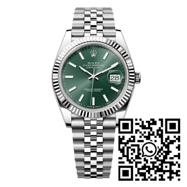 Datejust 126334-0028 Mint Green 41mm – VIP Version