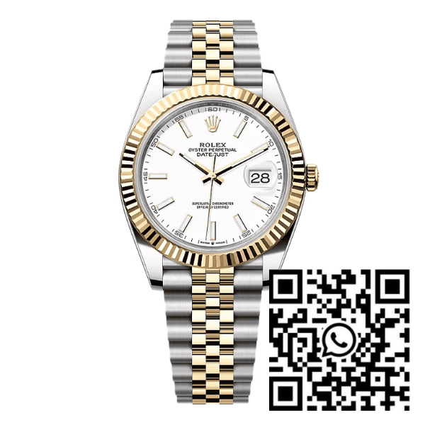 Datejust M126333-0016 Two Tone White Dial 41mm – VIP Version