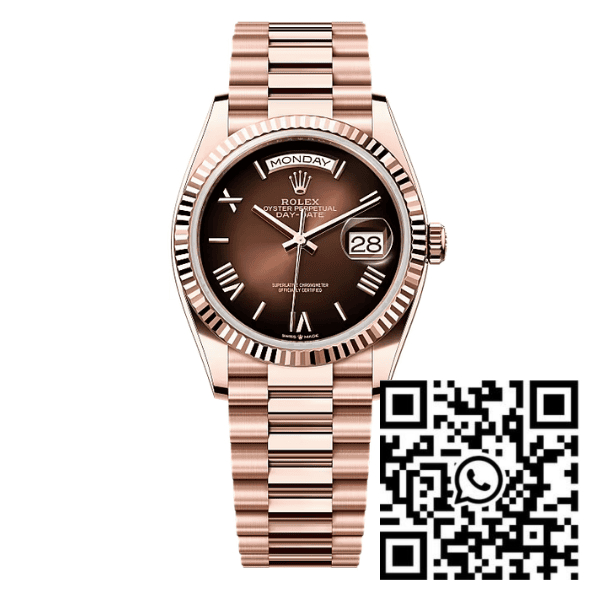 Day-Date 128235-0075 36mm “Chocolate” – VIP Version