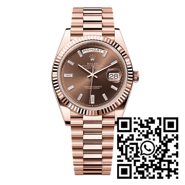 Day Date 228235-0003 40mm “Chocolate” 180gram – VIP Version