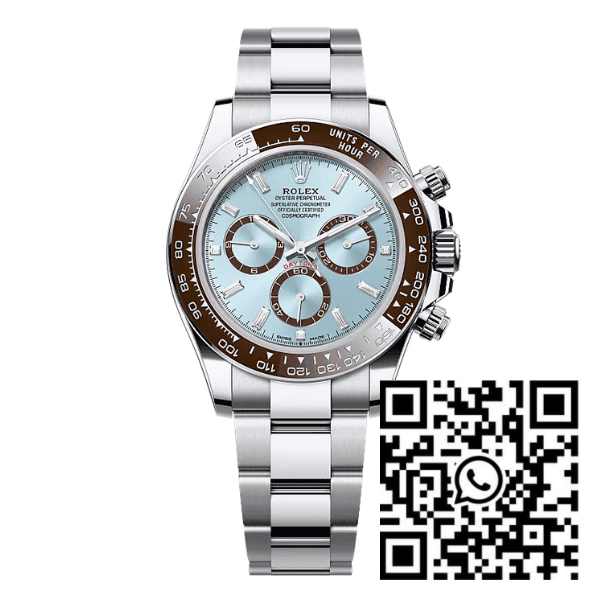 Dayotna Cosmograph 126506-0002 Baguette hour markers “Ice Blue” Cọc Số Baugette – VIP Version