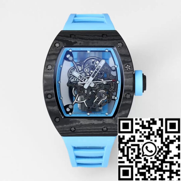 RICHARD MILLE RM055 Redesigned original 1:1 Best Edition BBR Factory 2024 Blue