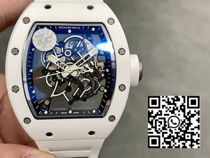 RICHARD MILLE  RM055  ZF Factory newest Version 2024 1:1 Best Edition Ceramic Case