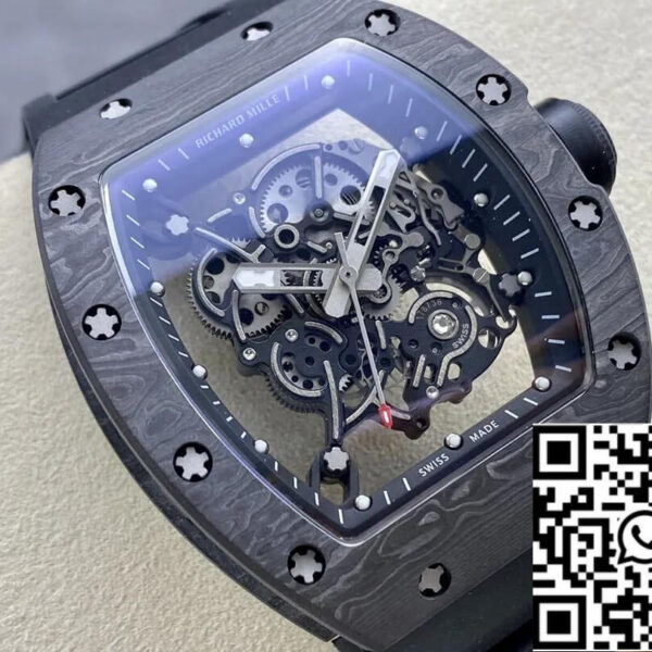 Richard Mille RM-055 1:1 Best Edition BBR Factory Carbon Fiber