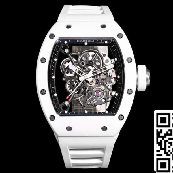 Richard Mille RM-055 1:1 Best Edition BBR Factory Ceramic Case