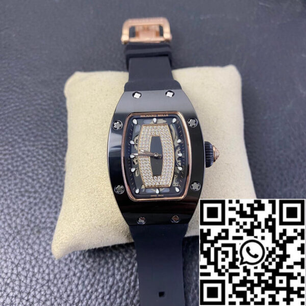 Richard Mille RM 07-01 1:1 Best Edition RM Factory Blue Ceramic