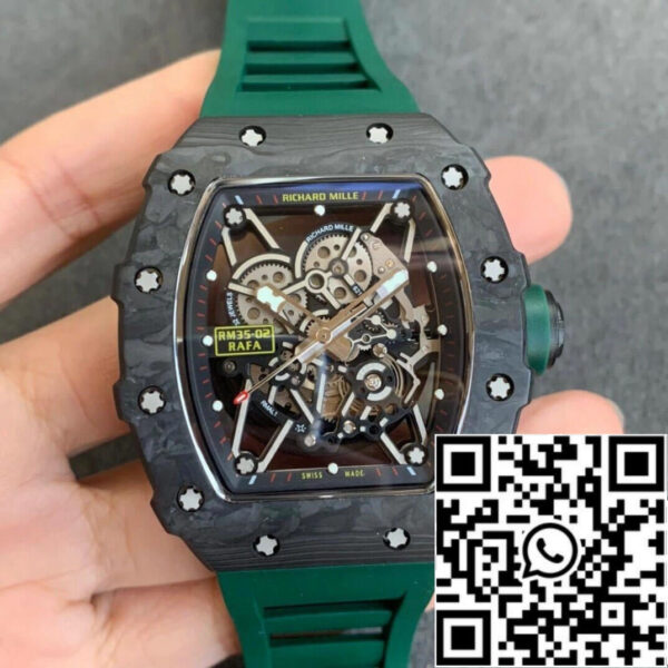 Richard Mille RM035-02 1:1 Best Edition KV Factory V3 Green Strap