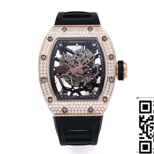 Richard Mille RM035 Americas 1:1 Best Edition KV Factory Diamond Case