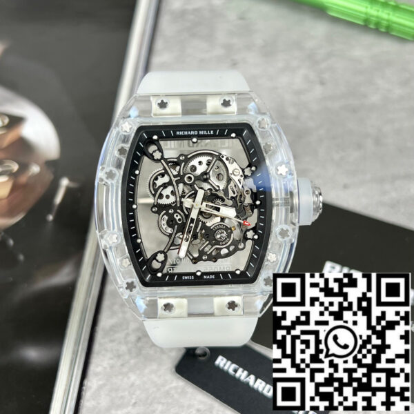 Richard Mille RM055 1:1 Best Edition RM Factory Saphire case