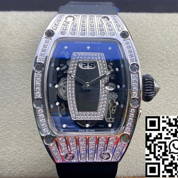 Richard Mille RM07-01 1:1 Best Edition RM Factory Diamond Case