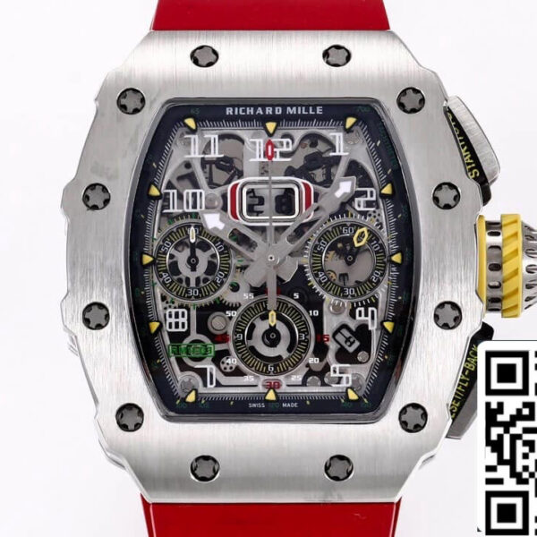 Richard Mille RM11-03RG 1:1 Best Edition KV Factory Titanium Case