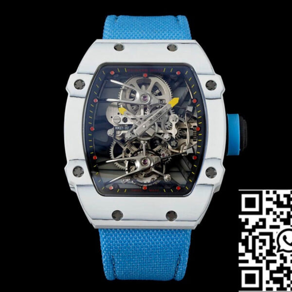 Richard Mille RM27-02 Rafael Nadal Tourbillon 1:1 Best Edition RM Factory Blue Strap