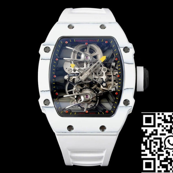 Richard Mille RM27-02 Rafael Nadal Tourbillon 1:1 Best Edition RM Factory Carbon Fiber Case
