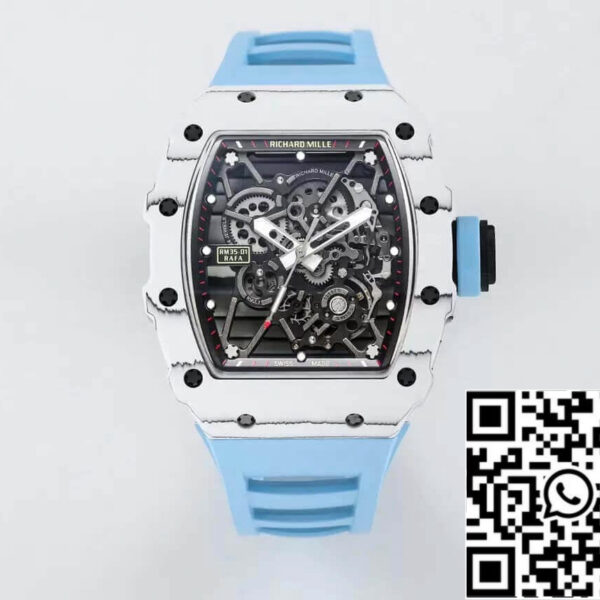 Richard Mille RM35-01 1:1 Best Edition BBR Factory Blue Strap