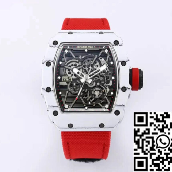 Richard Mille RM35-01 1:1 Best Edition BBR Factory Carbon Fiber Case