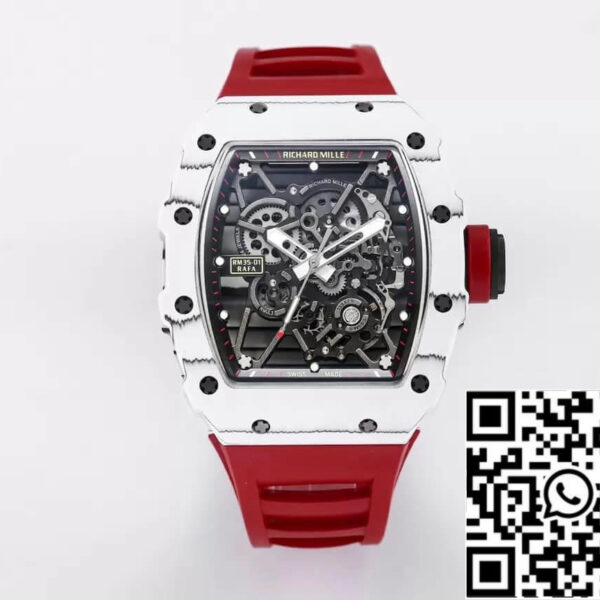 Richard Mille RM35-01 1:1 Best Edition BBR Factory Red Strap