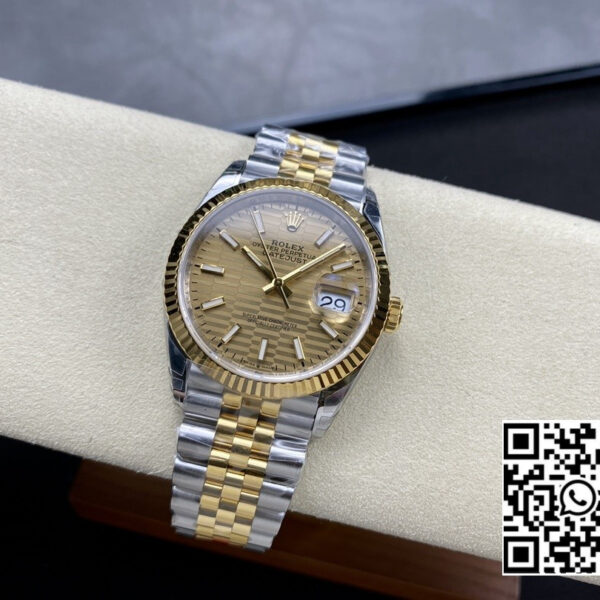 Rolex DateJust 36 126233 SS/YG VS Factory 1:1 Best Edition 904L Steel YG Textured Dial