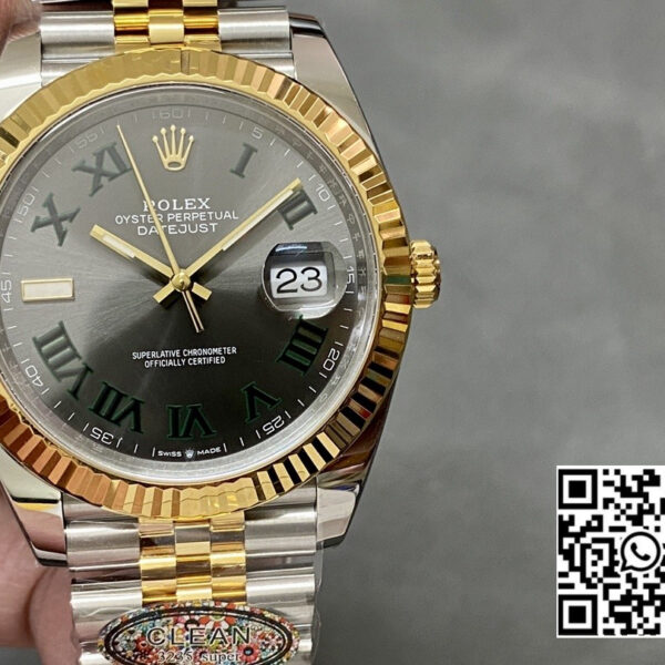 Rolex DateJust 41 126333 Clean Factory 1:1 Best Edition 904L Steel Gray Dial