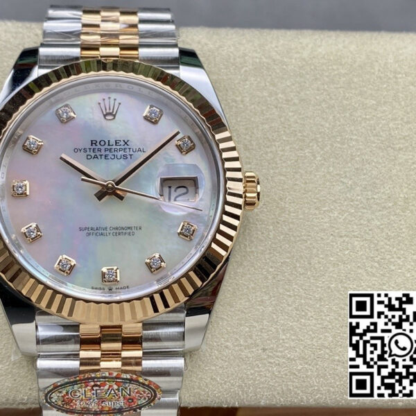 Rolex DateJust 41mm 126331 904L SS Clean Factory 1:1 Best Edition MOP Dial