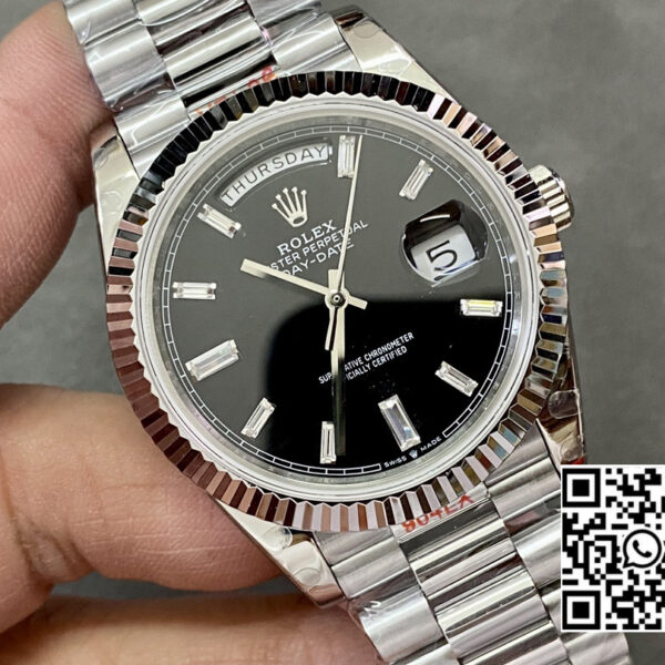 Rolex DayDate 228236 40mm GM Factory 1:1 Best Edition Black Dial