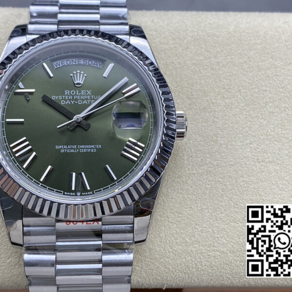 Rolex DayDate 228236 40mm GM Factory 1:1 Best Edition Green Dial