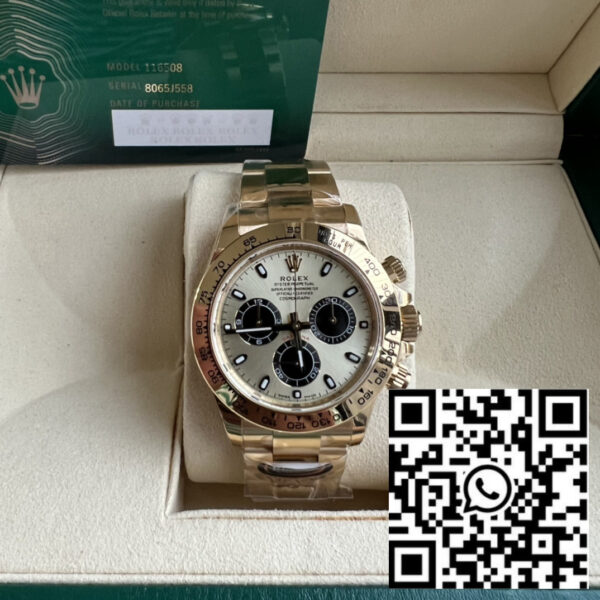 Rolex Daytona 116508 BT Factory 1:1 Best Edition YG/Black Dial