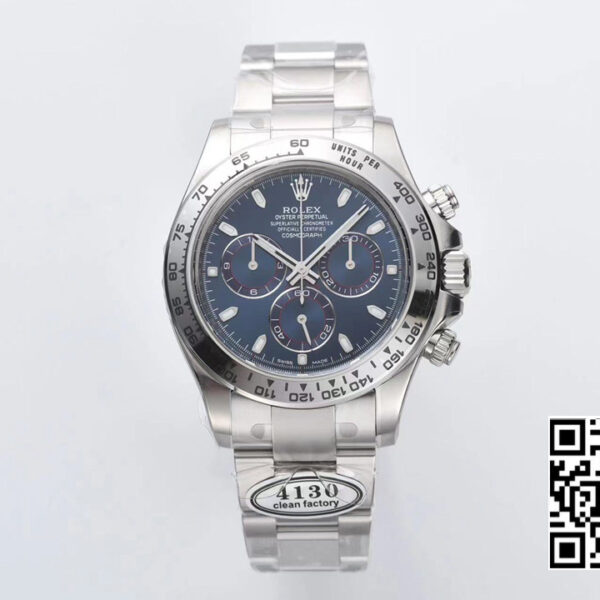 Rolex Daytona 116509 Clean Factory 1:1 Best Edition Blue Stick Dial