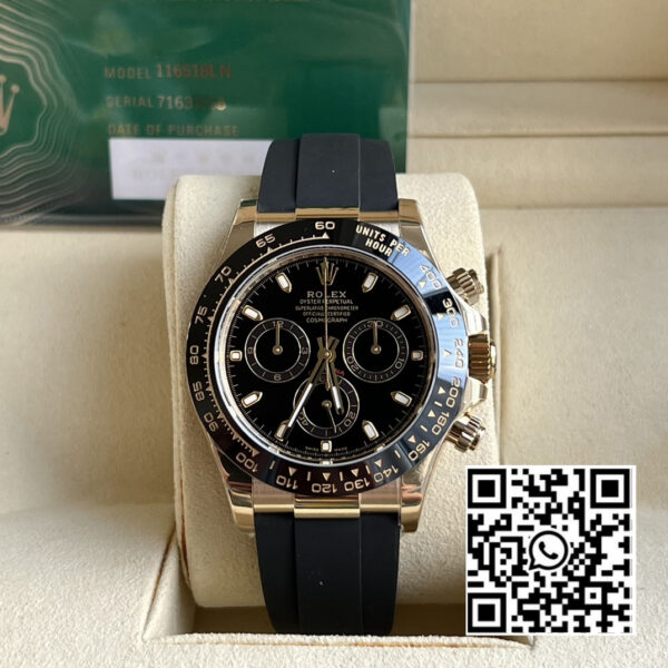 Rolex Daytona 116518 BT Factory 1:1 Best Edition Black Lume Dial