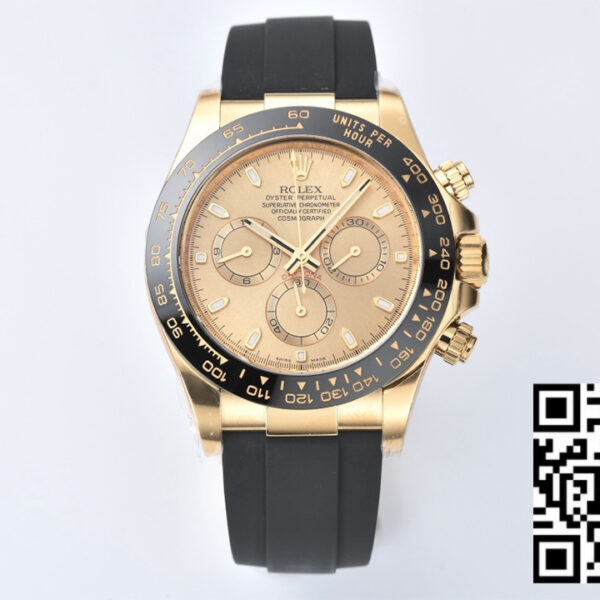 Rolex Daytona 116518 YG Clean Factory 1:1 Best Edition YG Dial