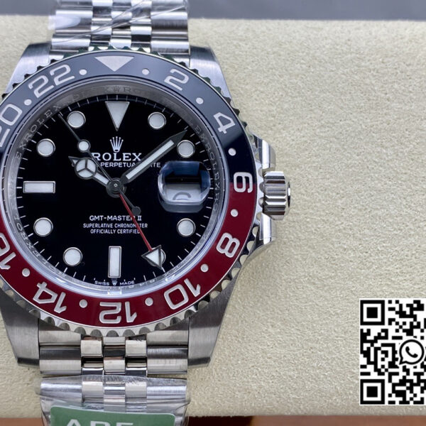 Rolex GMT-Master II 126710 BLRO Blue/Red Ceramic 904L ARF Factory 1:1 Best Edition SH3285 CHS V3