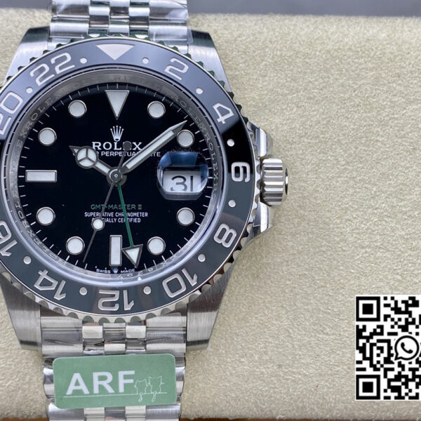 Rolex GMT-Master II 126710 GRNR 904L Steel ARF Factory 1:1 Best Editio SH3285 CHS