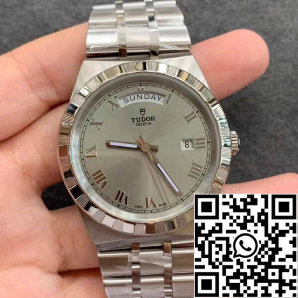 Replica Tudor Royal M28600-0001 Day date V7 Factory Silver Dial