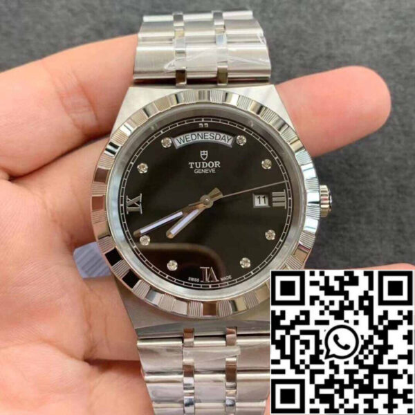 Replica Tudor Royal M28600-0004 Day Date V7 Factory Stainless Steel Case