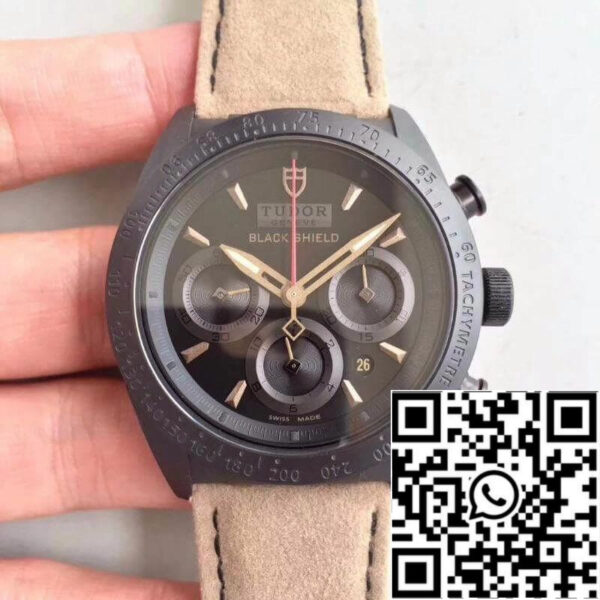 Tudor Fastrider Black Shield M42000CN-0016 ZF Factory Mechanical Watches 1:1 Best Edition Swiss ETA7753