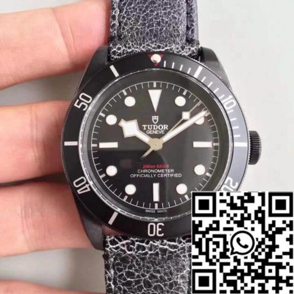 Tudor Heritage Black Bay M79230DK-0004 ZF Factory 1:1 Best Edition Swiss ETA2824-2 Gray Distressed Leather Strap