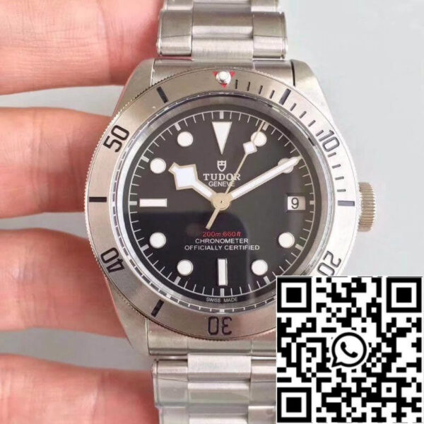 Tudor Heritage Black Bay M79730-0001 ZF Factory 1:1 Best Edition Swiss ETA2824-2 Superlumed Dome-shaped Black Dial
