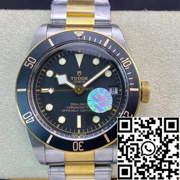 Tudor Heritage Black Bay M79733N-0002 ZF Factory 1:1 Best Edition Swiss ETA2824-2 Two Tone Stainless Steel Bracelet
