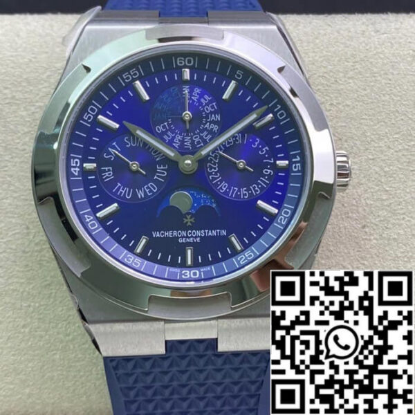 Vacheron Constantin Overseas 4300V/120G-B945 1:1 Best Edition 8F Factory Rubber Strap