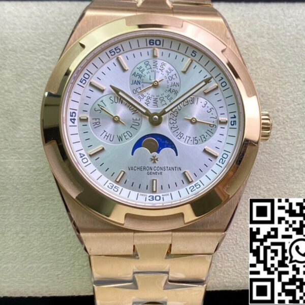 Vacheron Constantin Overseas 4300V/120R-B064 1:1 Best Edition 8F Factory Silvery White Dial