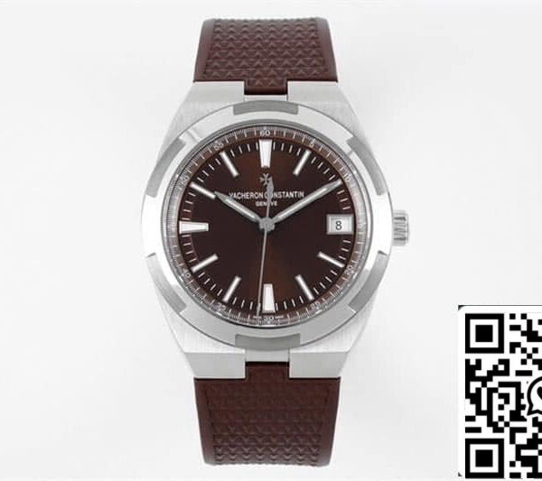 Vacheron Constantin Overseas 4500V 1:1 Best Edition PPF Factory Brown Rubber Strap