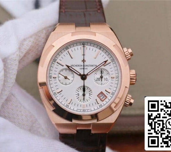 Vacheron Constantin Overseas 5500V/000R-B074 8F Factory 1:1 Best Edition Swiss ETA7750 Silver Dial