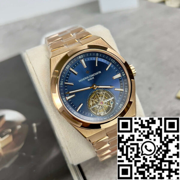 Vacheron Constantin Overseas Tourbillon 6000V/110R-B733 1:1 Best Edition BBR Factory Pink Gold