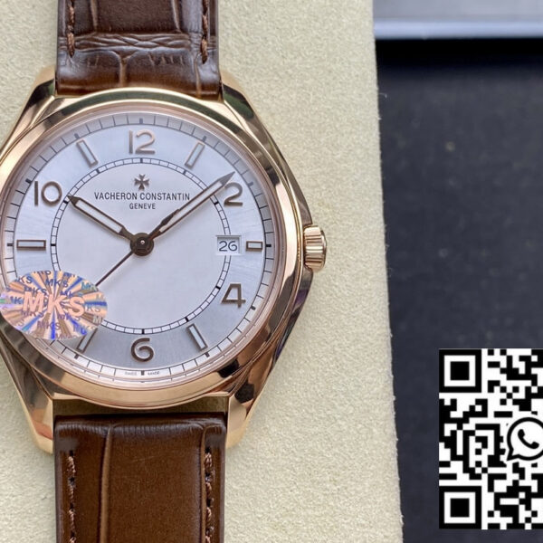 Vacheron Constantin Fiftysix 4600E Brown Dial Rose Gold 1:1 Best Clone