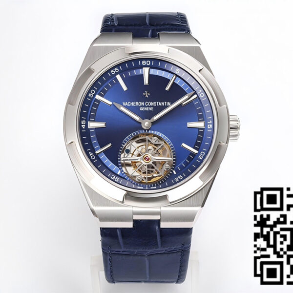 Vacheron Constantin Overseas Tourbillon Ref 6000V/110A-B544 SS BBR Factory 1:1 Best Edition Blue Dial