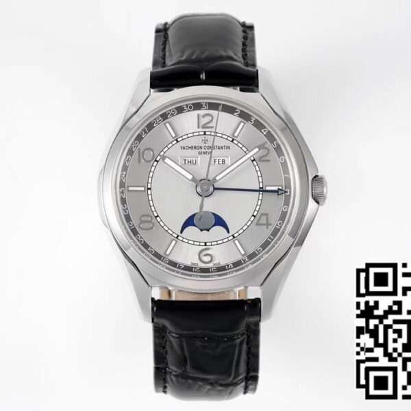 Vacheron Constantin Fiftysix Complete Calendar 4000E/000A-B439 SS 40mm ZF Factory 1:1 Best Edition Gray Dial