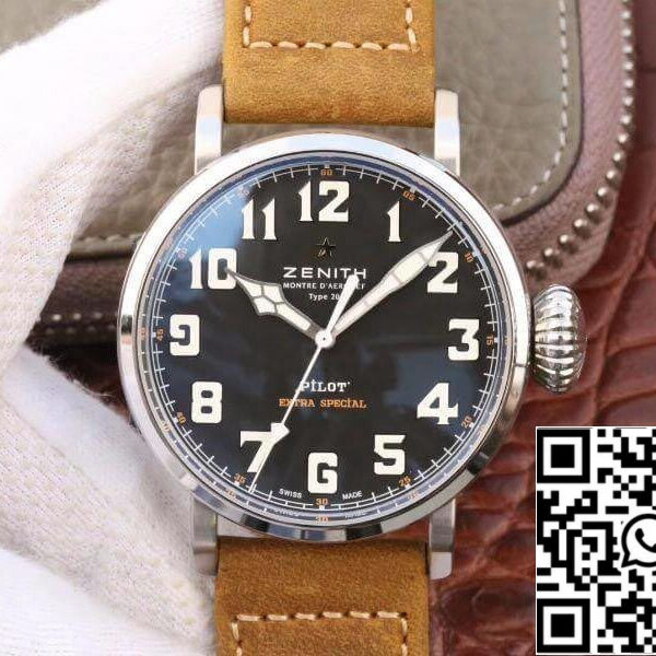 Zenith Pilot 03.2430.3000/21.C738 XF Factory 1:1 Best Edition Swiss ETA2824-2